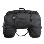 Oxford Aqua D-70 Waterproof Motorcycle Motorbike Saddle Duffel Roll Bag Black