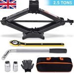 2.5T Scissor Jack Universal Car Emergency Kit with Lug Wrench Tire Changing Kit