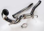 Stainless Steel Exhaust Decat Downpipe 3" for Volkswagen Golf MK7 R Audi S3 8V