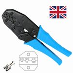 HS-03BC Ratchet European Style Crimping Pliers Crimper for Insulated Terminals