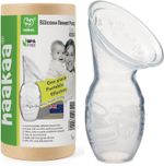 2 x Haakaa Generation 1 Silicone Breast Pump, 100 ml Capacity