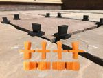 Reusable Slab, Patio, paving, porcelain, stone spacers, 20 pk. 10/8/6/5/4/3mm