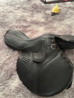 Black 16 inch racing saddle. Brand new