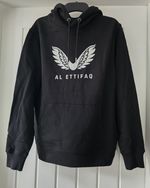 AL Ettifaq Hoody Black Castore Black New Size XS