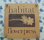 Wooden Habitat Flower Press Large Vintage 11" x 3" - Sought after item