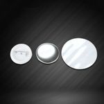 100Pcs 32MM 58MM Round Button Badge Plain Metal Plate Pin Maker Parts Components
