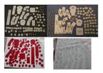 Gasland Templates and Tokens Templates in Wood or White or  Colour Acrylic