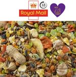 Premium Quality Hamster & Gerbil Food Mix with Fruit Vegetable Mealworms & Nuts