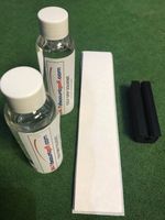 Pro Re-Grip Kit - 14 Golf Clubs - Premium Tape - Solvent 8 oz-rubber vice clamp