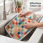 Diatomaceous Earth Dish Drainer Mat, Washable Stone Mat, Counter Protector