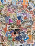 Used off Paper 500 WW Stamps From huge HOARD BOX collection, FREE SHIPPING!!!
