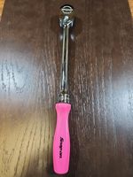 *NEW* Snap On 3/8" FHLD80A HOT PINK Long Handle Ratchet FREE EXPEDITED