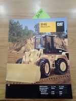 Caterpillar CAT 914G Wheel Loader Sales Brochure Specification 1994
