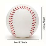 Durable Elastic PU Foam Baseball Soft Training Ball Indoor Outdoor Sports Equipm