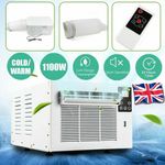 1100W 3754BTU Window Desk Wall Portable Air Conditioner Conditioning Cool & Heat