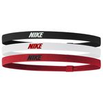 Nike Hairband Headband 3 Pack Sports Band Unisex Red/White/Black | Brand New