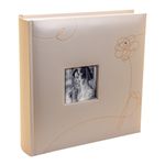 Kenro Pearl Gold Wedding Photograph Album for 200 Photos 6x4"/ 10x15cm - PL401