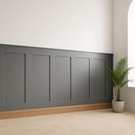 30 Pack Shaker Wall Panelling Kit – 15x 100cm + 15x 50cm MDF | 2 Free Adhesive