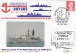 1994 Portsmouth Navy Days / D-Day  50th  HMS NEWCASTLE  NAVY Cover Signed C/O