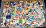 Box of GB stamps off paper - 2.3kg - Jan26006