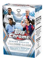 2024-25 Topps Chrome® UEFA Women's Champions League - Value Box Sealed