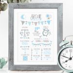 Personalised Baby Gift, Baby Boy Gift, Baby Boy Gift, New Baby Gift Christening