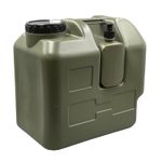 20L Water Carrier with Tap & Soap Dispenser Carp Fishing Camping Caravan Boat