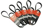 6PK1375 Gates Supercharger Drive Auxiliary Belt 11% JCW 13% - MINI Cooper S R53