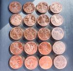 Tube 20 x 1oz Golden State Mint Variety Bundle 999 Copper Rounds Coin Pack Set