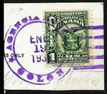Panama 1924: Coat of Arms; 1 C. Mi. No. 119° on Letter Piece (L760)