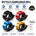 2025 Bike Bell Ring Loud Handlebar Alarm Road & Mountain Bicycle Bell Adult Kids