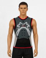 Soft foam body protection vest chest back protector MX MTB BMX One Size 34-38"
