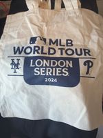 MLB World Tour London Series New York Mets V Philadelphia Phillies 2024 Tote Bag