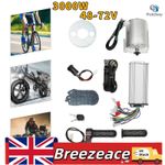 3KW 48-72V High DC Brushless Motor Conversion Kit For E-Motorcycle Scooter Kart