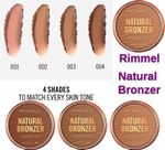 Rimmel Natural Bronzer 4 Shades Sundown Sunset Sunbronze Sunlight 