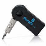 Bluetooth 5.0 AUX Adapter 3.5mm Jack Car Receiver Wireless Hands-Free Mic