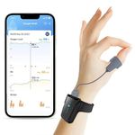 ViATOM Checkme O2 Wrist Pulse Oximeter Sleep SpO2 Monitor Black