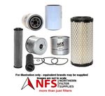 NFS Filter Kit fits JCB 8014 8015 8016 8017 8018 with Perkins 103.10 Eng 2005 