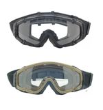 Paintball Airsoft SI-Ballistic-Goggle Updated Fan Version Glasses TB885/886