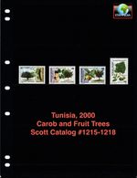 $3.00 Scott Value - 2000 TUNISIA Fruit Trees Carobs Apples scarcer CV MNH NH UMM