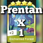 1x Enchanted Forest ⭐⭐⭐⭐ Set 15 :- Mono_Poly_Go Golden Blitz Sticker  