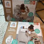 Aldi Little Town Grey Wooden Washing Machine & Dishwasher Set Toy Bundle NEW