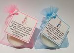 10 X Peter Rabbit CHRISTENING FAVOURS vanilla candle tealights - personalised