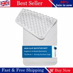 Croydex Rubagrip Bath Mat Non Slip Anti Mould for Inside Bath - Slip Resistant