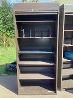 Large steel storage cabinet for office or home.