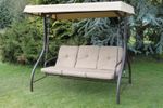 Luxury Heavy Duty Garden 3 Seater Swing Seat Hammock Bed 