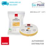 RUPES BigFoot 9.NW80M Yellow FINE Wool Polishing Pad Detailing Ø 80mm