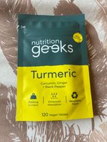Nutrition Geeks Turmeric Curcumin, Ginger and Black Pepper 2000mg - 120 High...