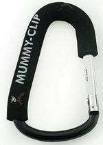 MUMMY CLIP WITH NON SLIP FOAM Buggy Pram Pushchair Shopping Bag Large Hook New