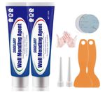 Wall Repair Cream Waterproof Wall Mending Agent Filler Paste Kit 100g x 2 Packs